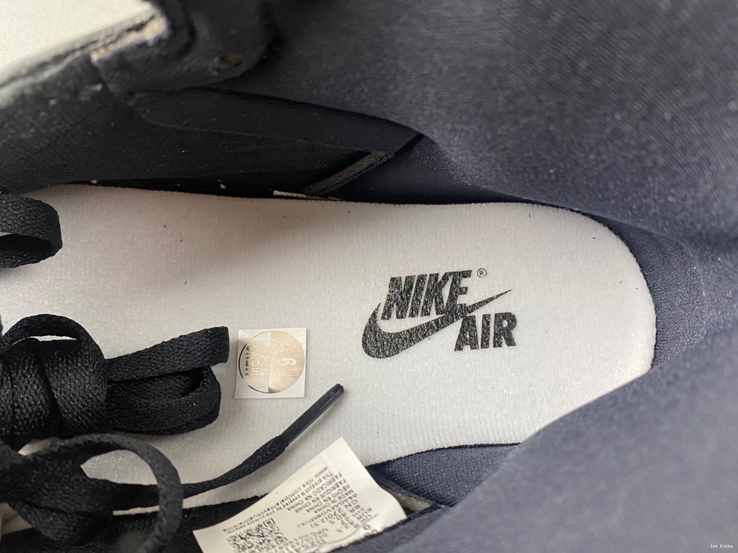 Air White 1 DZ5485-010 Black Jordan 1010